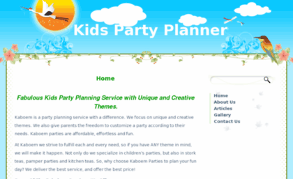 kidspartyplanner.co.za