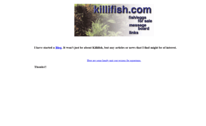 killifish.com