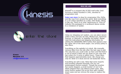 kinesiscd.com