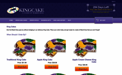 kingcake.com