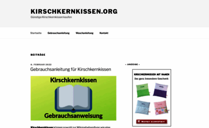 kirschkernkissen.org