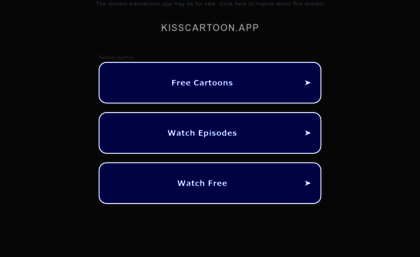 kisscartoon.app