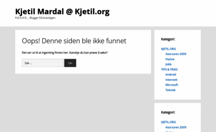 kjetil.org