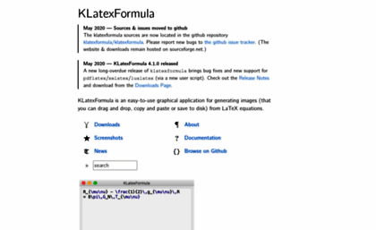 klatexformula.sourceforge.net