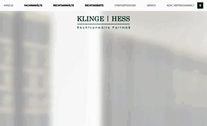 klinge-hess.de