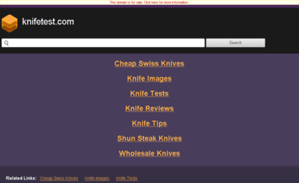 knifetest.com
