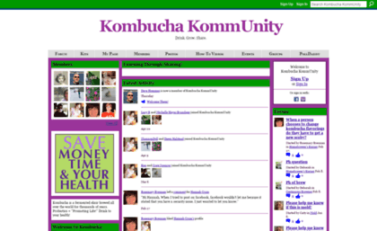 kombucha.ning.com