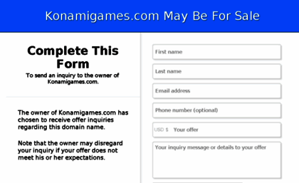 konamigames.com