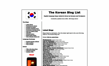 koreanbloglist.com