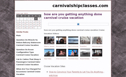 koth.carnivalshipclasses.com