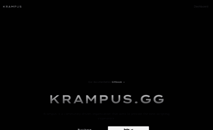Krampus.gg website.