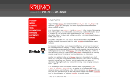 krumo.sourceforge.net