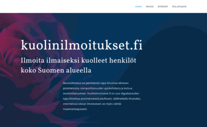 kuolinilmoitukset.fi