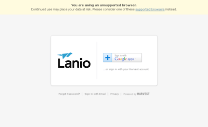 lanio.harvestapp.com