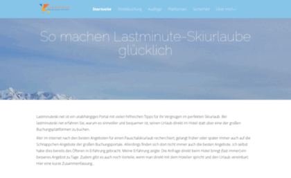 lastminuteski.net