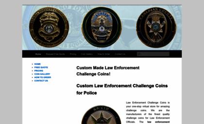 lawenforcementchallengecoins.com