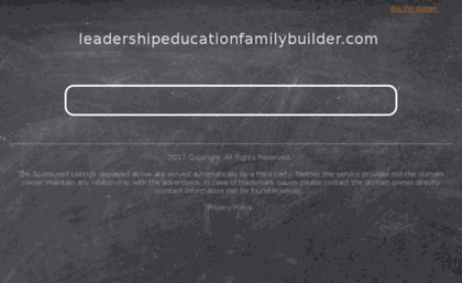 leadershipeducationfamilybuilder.com