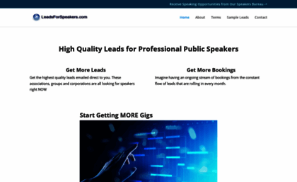 leadsforspeakers.com