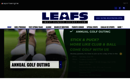 leafshockeyclub.com