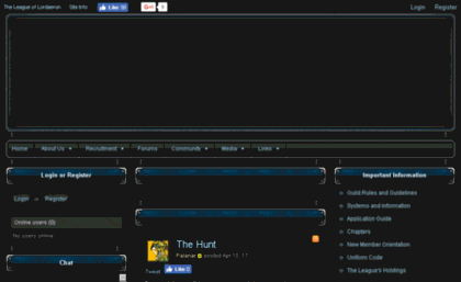 leagueoflordaeron.enjin.com