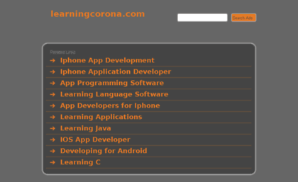 learningcorona.com