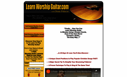 learnworshipguitar.com