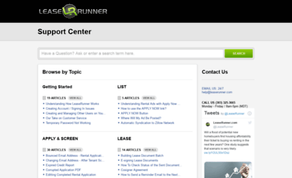 leaserunner.desk.com