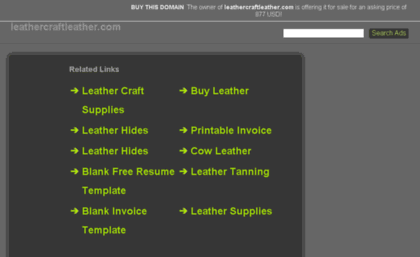 leathercraftleather.com