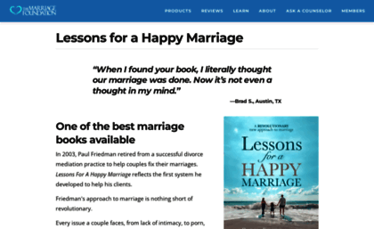 lessonsforahappymarriage.com