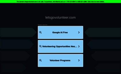 letsgovolunteer.com