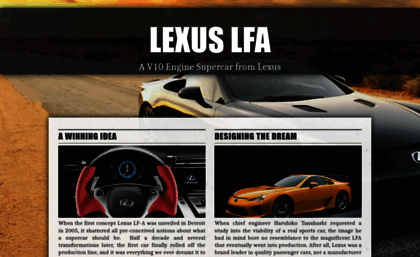 lexus-lfa.com