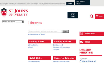 libraries.stjohns.edu