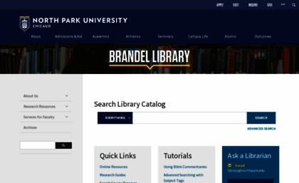 library.northpark.edu