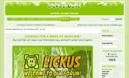 lickusforum.com