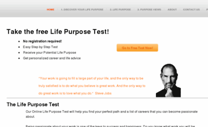 lifepurposetest.workuno.com