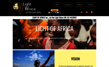 lightofafrica.org