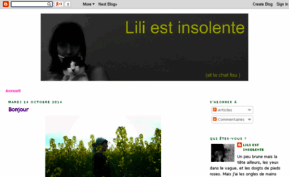 liliestinsolente.blogspot.com