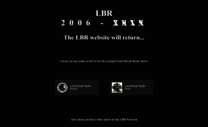 limitbreakradio.com