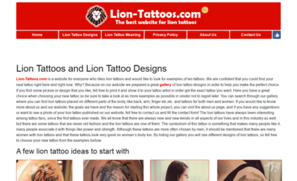 lion-tattoos.com