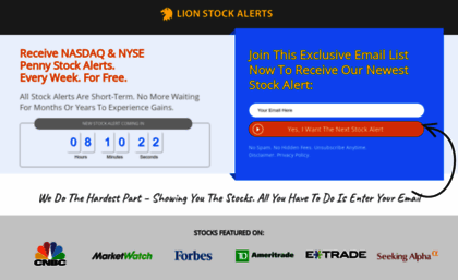 lionstockalerts.com