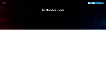 listfinder.com