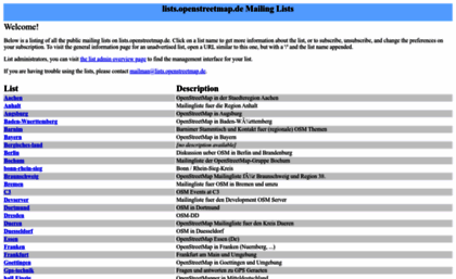 lists.openstreetmap.de