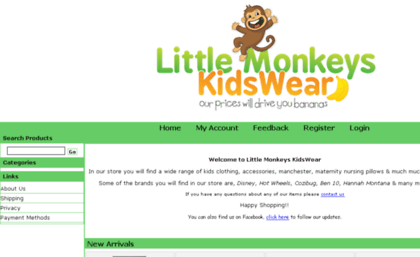littlemonkeyskidswear.com