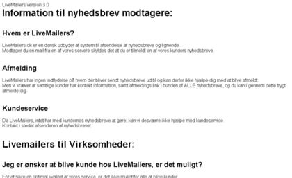 livemailers.dk