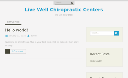 livewellchiropracticcenters.com