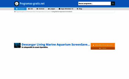 living-marine-aquarium-screensaver.programas-gratis.net