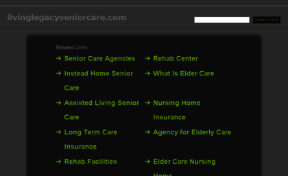 livinglegacyseniorcare.com