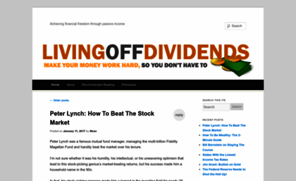 livingoffdividends.com