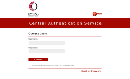 login.owens.edu