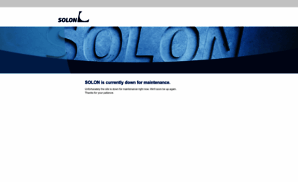 login.solon.com